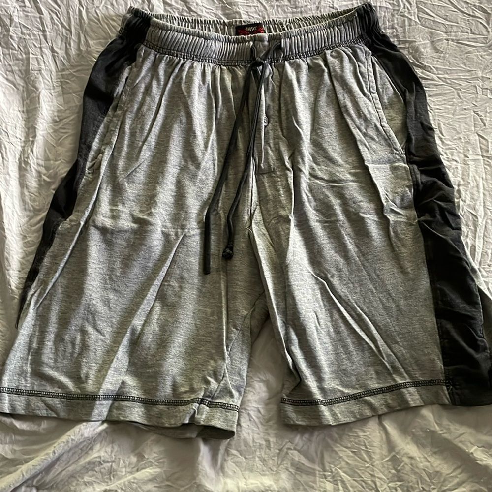 Brave Athletic Lounge Shorts Gray Black Trim Comfort Shorts Size S